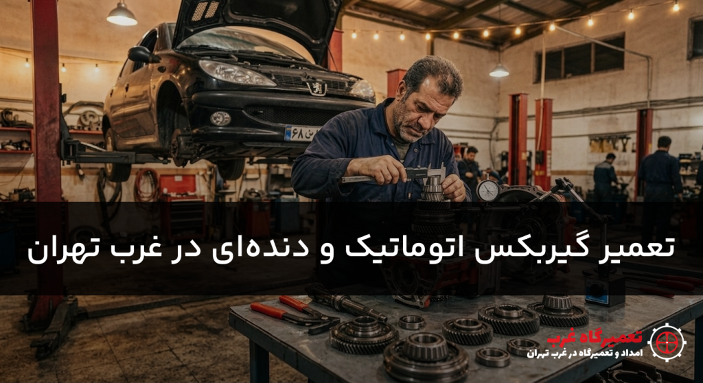 تعمیر گیربکس در سعادت آباد