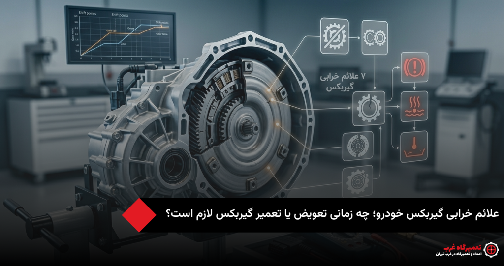 علائم خرابی گیربکس خودرو